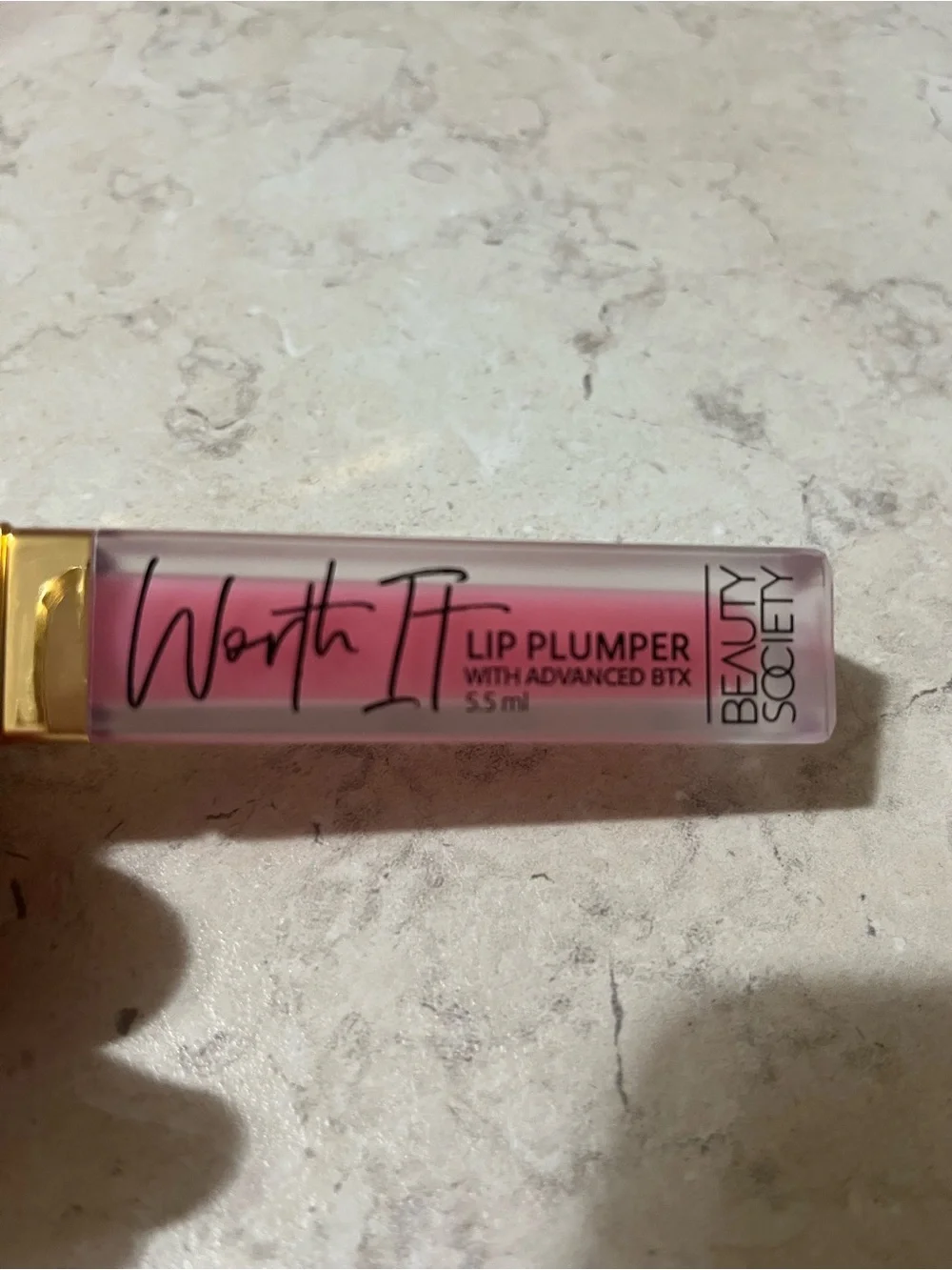 Beauty Society Worth It Lip Plumper – Clear – New